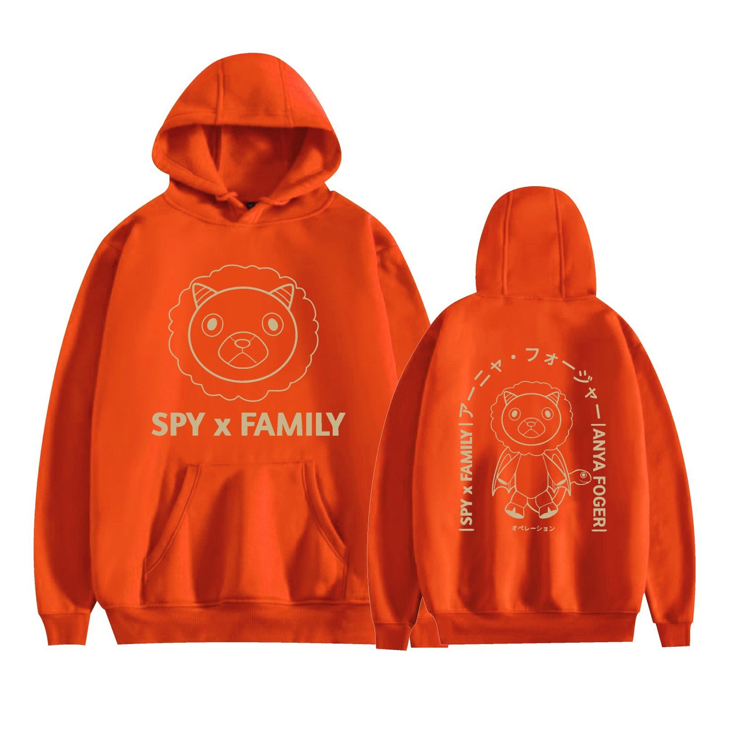 Spy X Family Anime Cartoon Hooded Sweatshirt