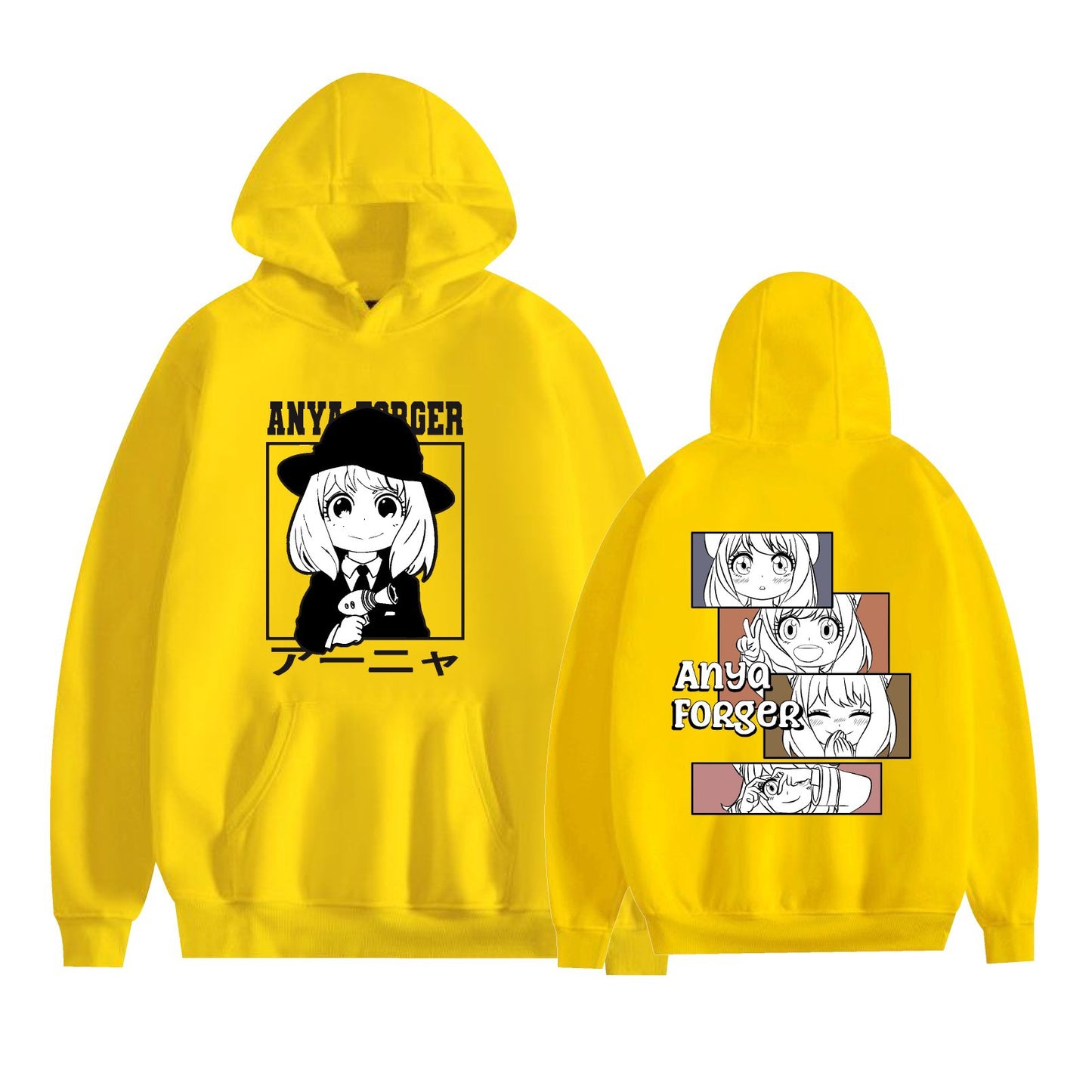 Spy X Family Anime Cartoon Hooded Sweatshirt