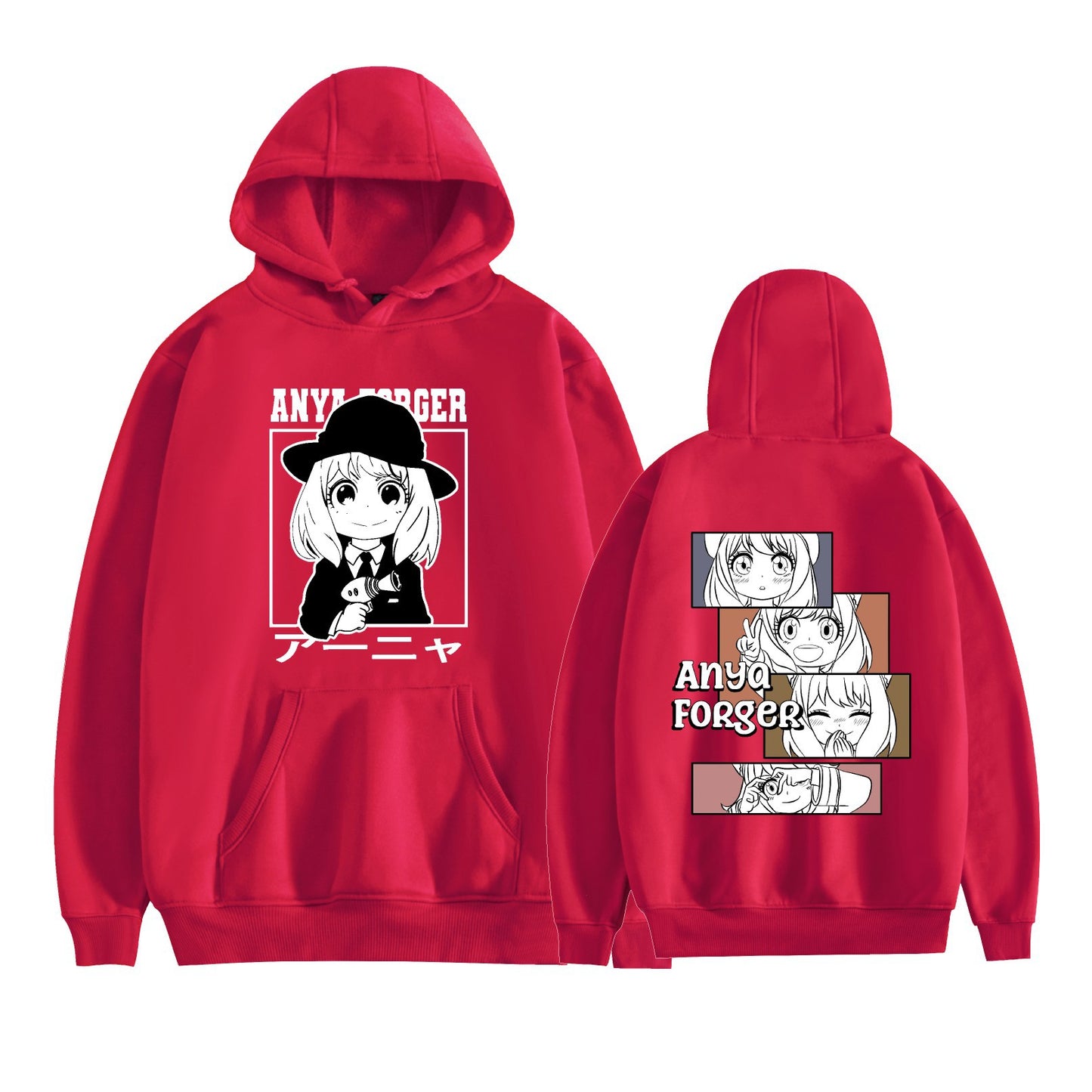 Spy X Family Anime Cartoon Hooded Sweatshirt