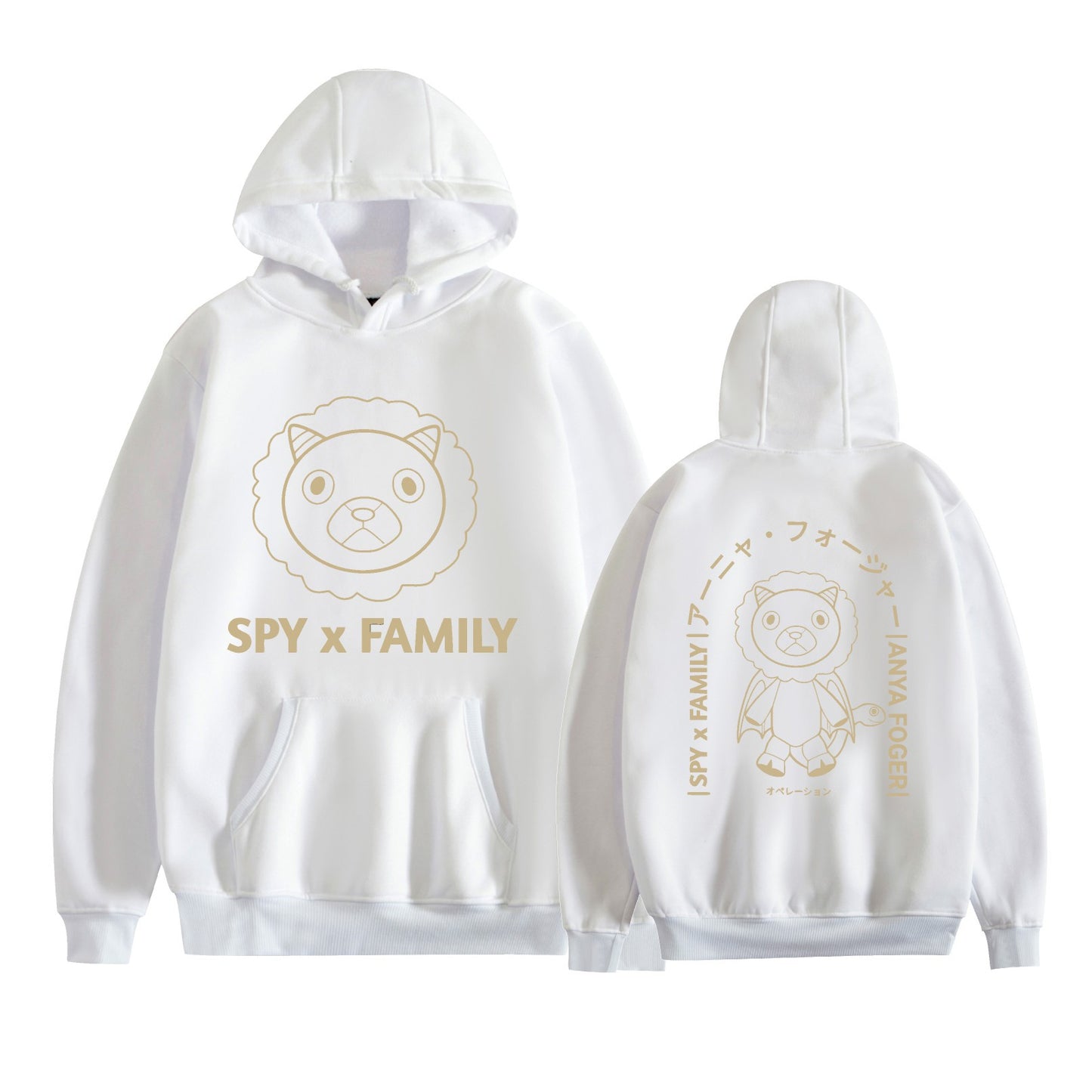 Spy X Family Anime Cartoon Hooded Sweatshirt