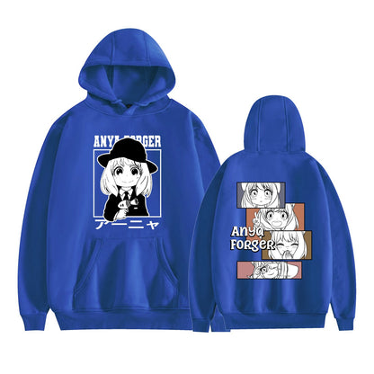 Spy X Family Anime Cartoon Hooded Sweatshirt