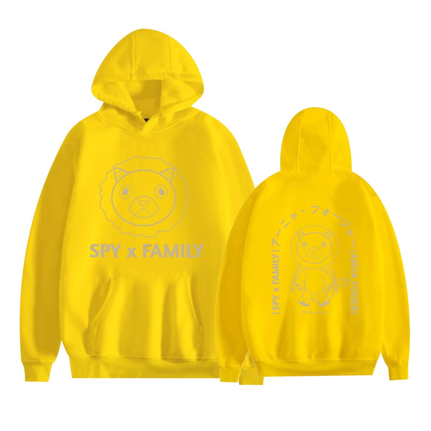 Spy X Family Anime Cartoon Hooded Sweatshirt