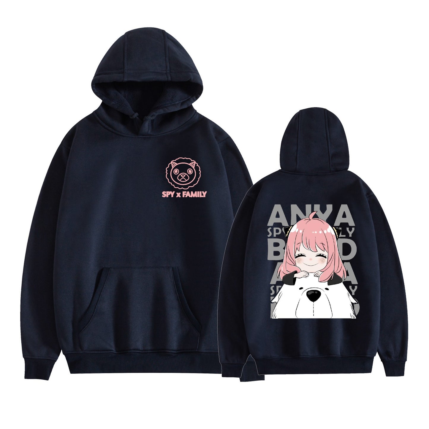 Spy X Family Anime Cartoon Hooded Sweatshirt