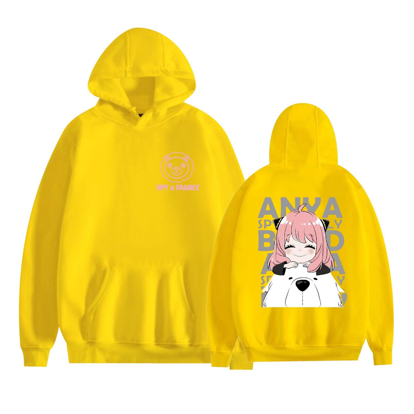 Spy X Family Anime Cartoon Hooded Sweatshirt