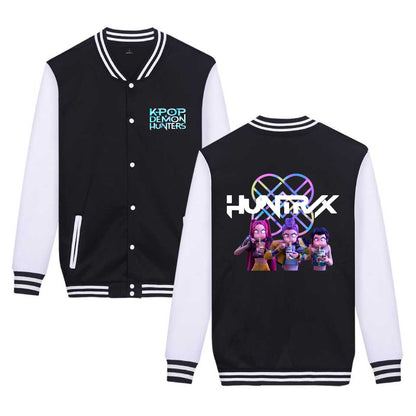 K-POP Demon Hunter Girl Group Movie Trendy Baseball Shirt Unisex Commuter