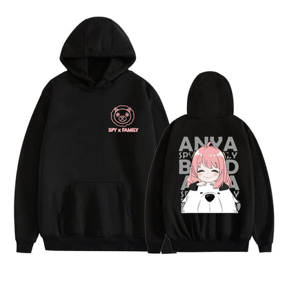 Spy X Family Anime Cartoon Hooded Sweatshirt