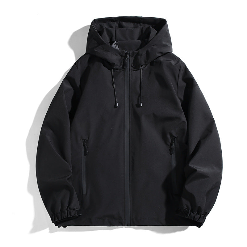 Couple Outdoor Jacket Men's Hiking Coat Youth Student Spring Autumn Waterproof Jacket Team Uniform