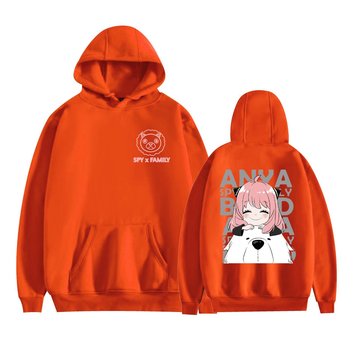 Spy X Family Anime Cartoon Hooded Sweatshirt