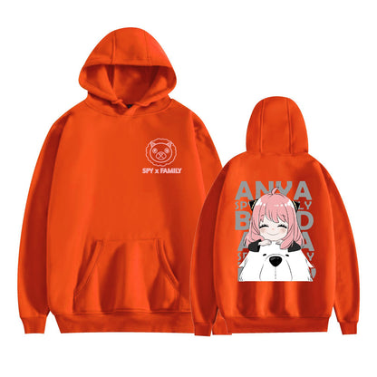 Spy X Family Anime Cartoon Hooded Sweatshirt