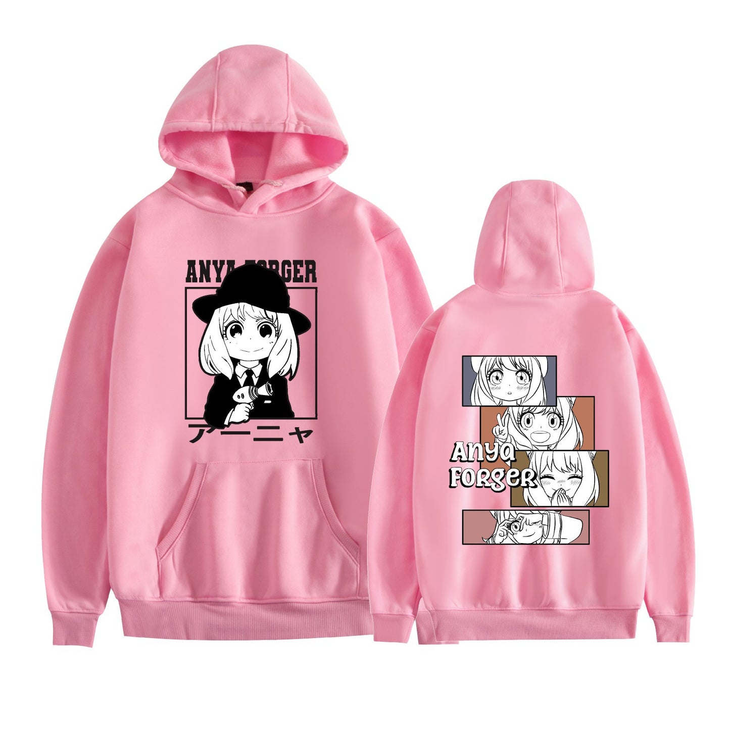 Spy X Family Anime Cartoon Hooded Sweatshirt