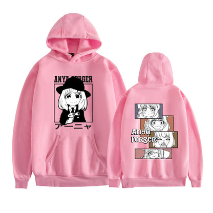 Spy X Family Anime Cartoon Hooded Sweatshirt