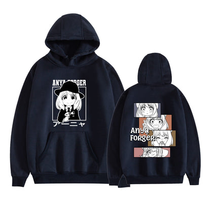 Spy X Family Anime Cartoon Hooded Sweatshirt
