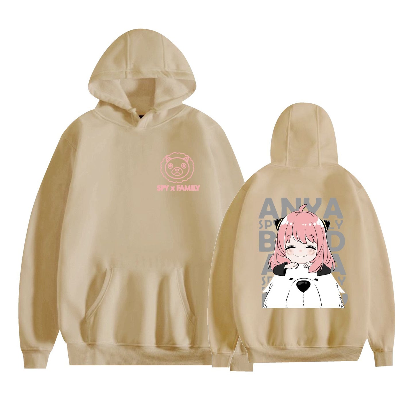 Spy X Family Anime Cartoon Hooded Sweatshirt