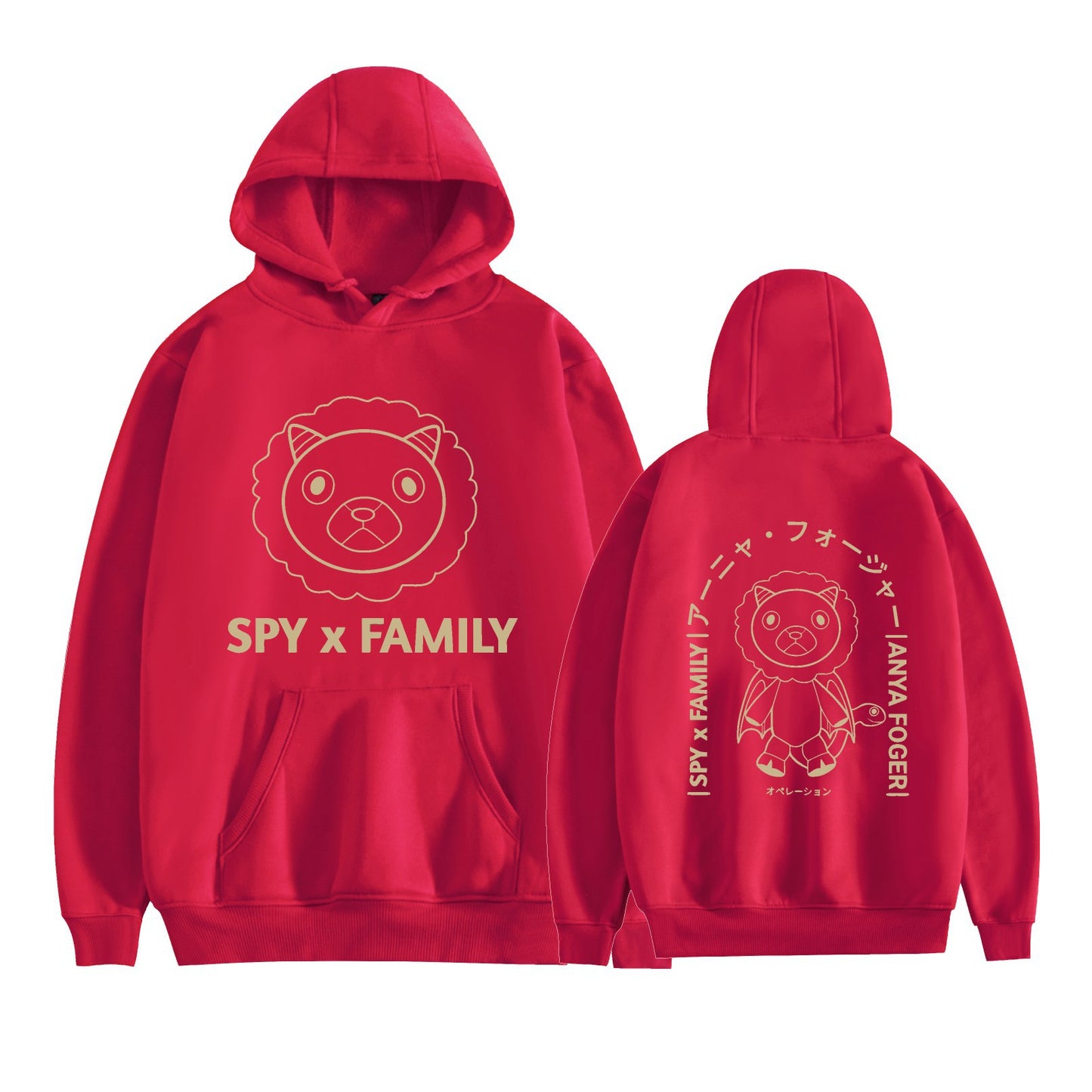 Spy X Family Anime Cartoon Hooded Sweatshirt