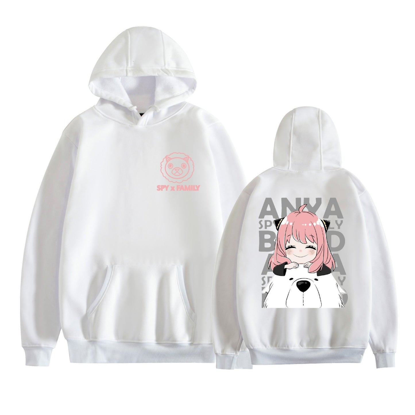 Spy X Family Anime Cartoon Hooded Sweatshirt