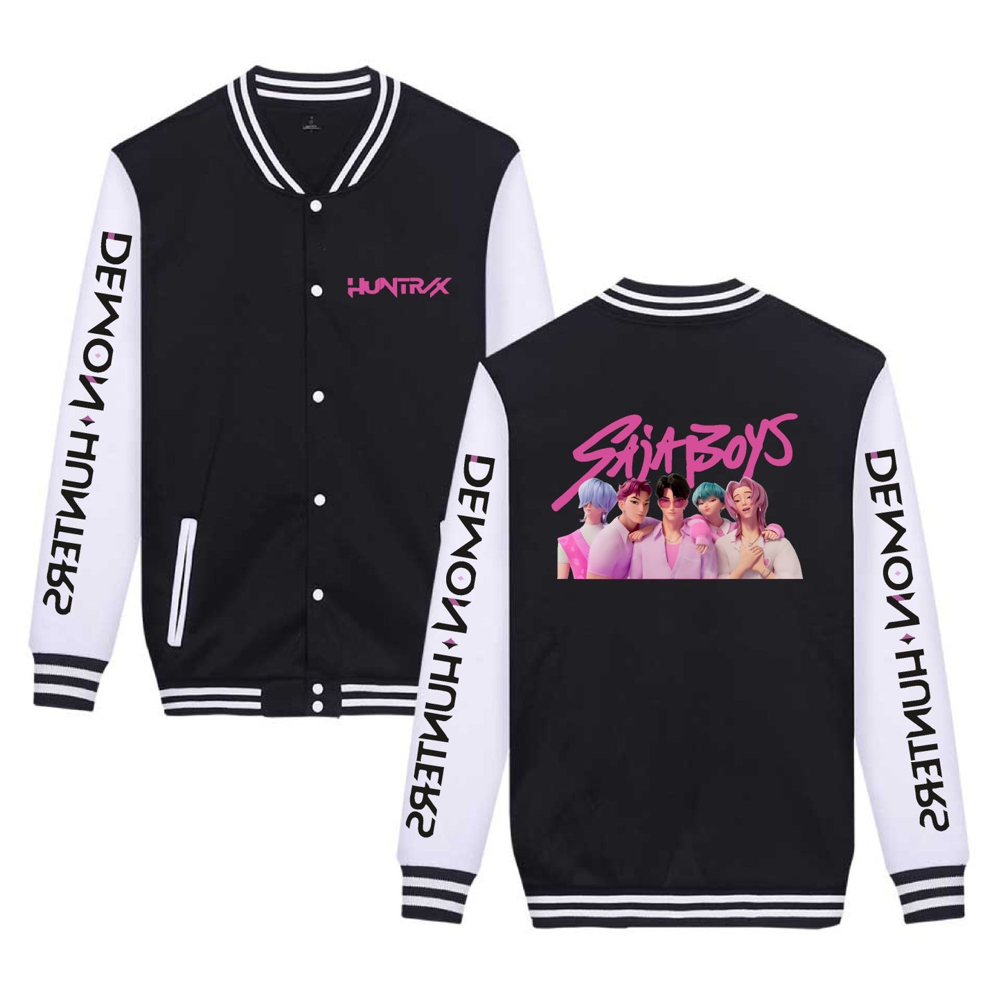 K-POP Demon Hunter Girl Group Movie Trendy Baseball Shirt Unisex Commuter