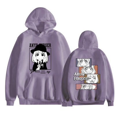 Spy X Family Anime Cartoon Hooded Sweatshirt