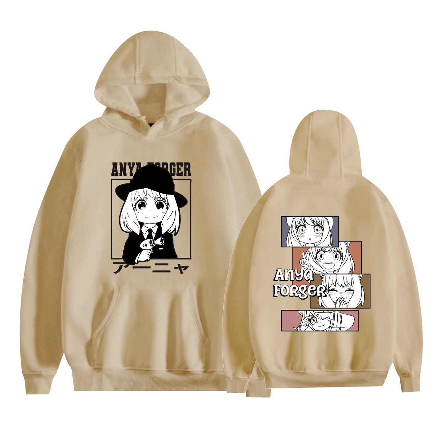 Spy X Family Anime Cartoon Hooded Sweatshirt